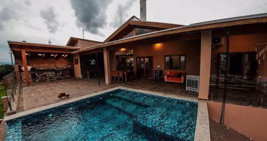 Casa com 4 dormitórios à venda, 490 m² por r$ 2.000.000,00 - village mantiqueira - guaratinguetá/sp