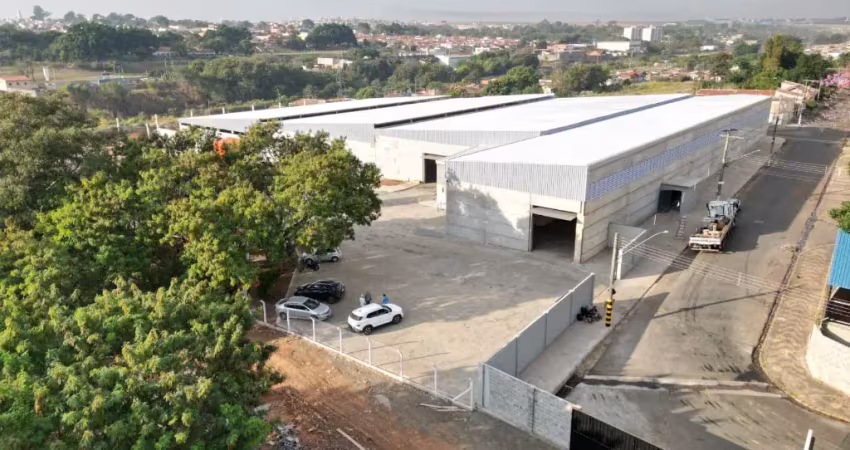 Galpões para locação em araras - sp, módulos de 1.130m2 a 2.000m2