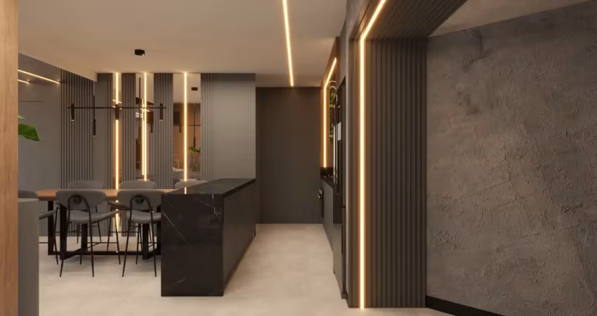 Apartamento mobiliado - 03 suítes  em cabeçudas - itajaí - sc