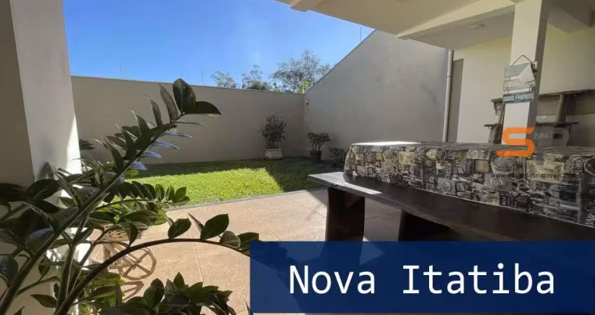 Casa com 3 suítes - ampla sala - salão gourmet com cozinha caipira