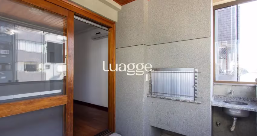 Apartamentos 03 dormitórios no bairro camacuã com churrasqueira na sacada
