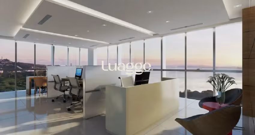 Sala comercial para comprar em praia de belas, porto alegre com vista deslumbrante!