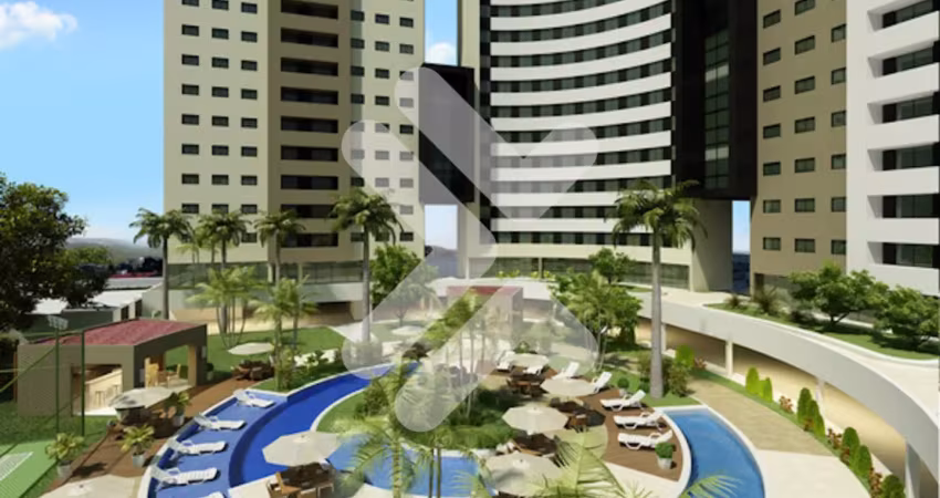 Lindo apartamento com três quartos sendo uma suíte em andar alto com uma vista maravilhosa.