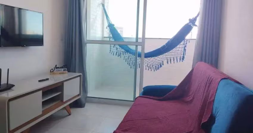 Apartamento mobiliado com 02 quartos a 400m da praia do bessa