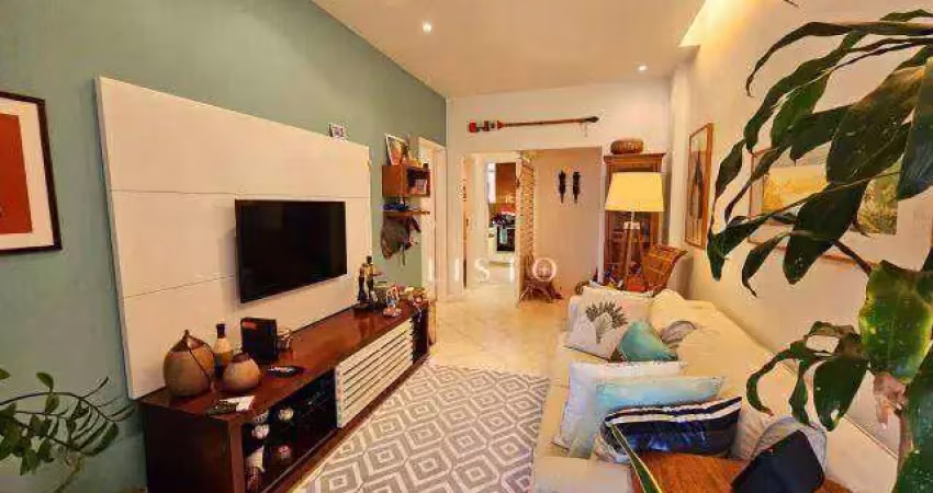 Apartamento com 2 dormitórios à venda, 70 m² por r$ 1.370.000,00 - ipanema - rio de janeiro/rj
