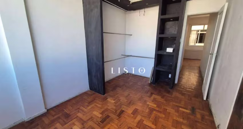 Kitnet com 1 dormitório à venda, 34 m² por r$ 550.000,00 - copacabana - rio de janeiro/rj