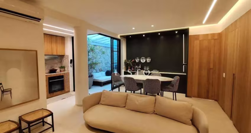 Apartamento garden com 2 dormitórios à venda, 68 m² por r$ 2.900.000,00 - leblon - rio de janeiro/rj