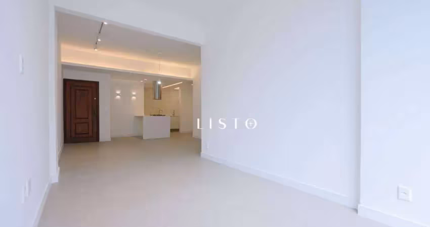 Apartamento reformado com 3 dormitórios à venda, 88 m² por r$ 1.690.000 - leblon - rio de janeiro/rj