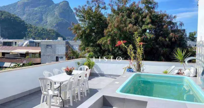 Cobertura - vista pedra da gávea no jardim oceânico com 4 quartos à venda, 265 m² por r$ 2.100.000 - rio de janeiro/rj