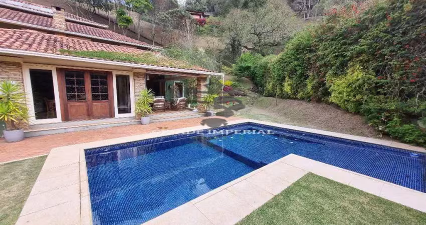 Espetacular residência em condomínio  quinta do lago com 6 suítes poscina