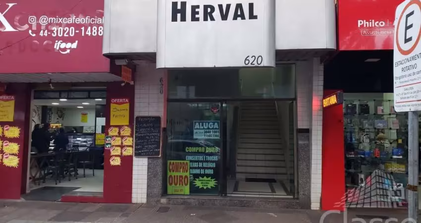Sala comercial para alugar na Avenida Herval, 620, Zona 01, Maringá