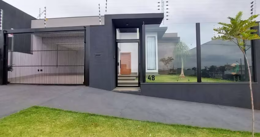 Casa com 3 suites - mobiliada - bairro bom jardim - maringá