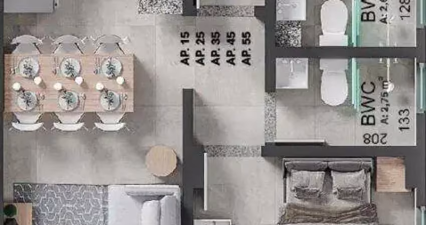 Apartamento com 2 quartos à venda na Rua Santa Clara, Pioneiros Catarinenses, Cascavel