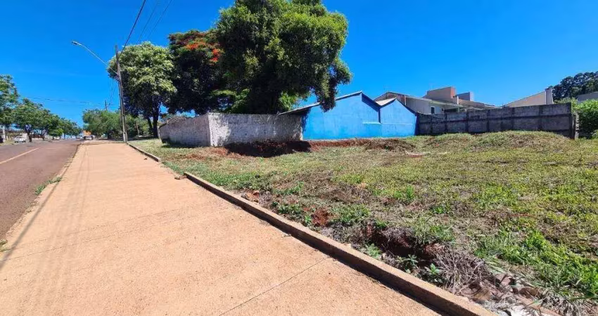 Terreno para alugar, 392 m² por r$ 2.000,00/mês - pacaembu - cascavel/pr