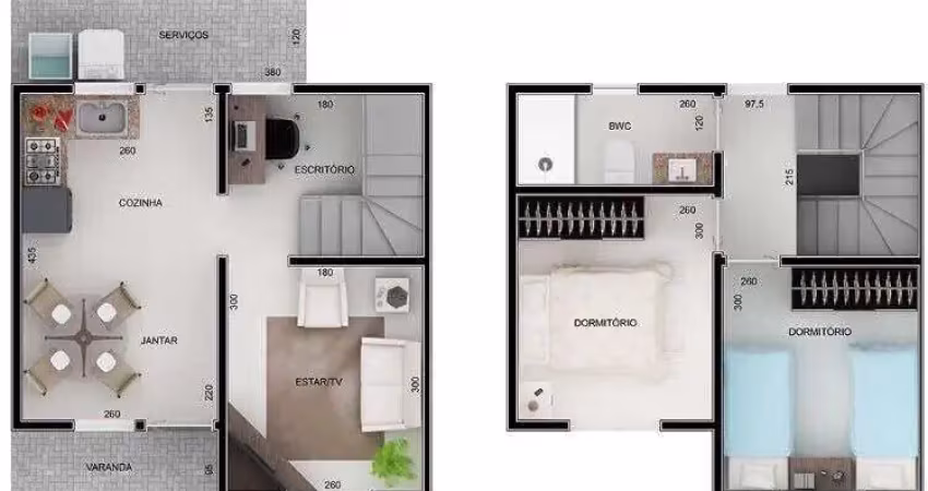 Casa com 2 quartos à venda na Rua São Gabriel, Floresta, Cascavel