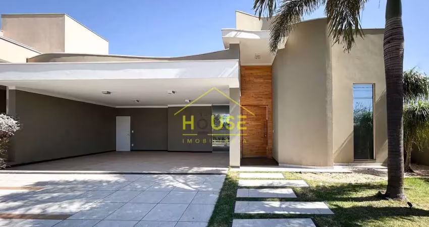 Eco village – casa à venda com 3 suítes, cozinha planejada, piscina com sauna e balcão refrigerado