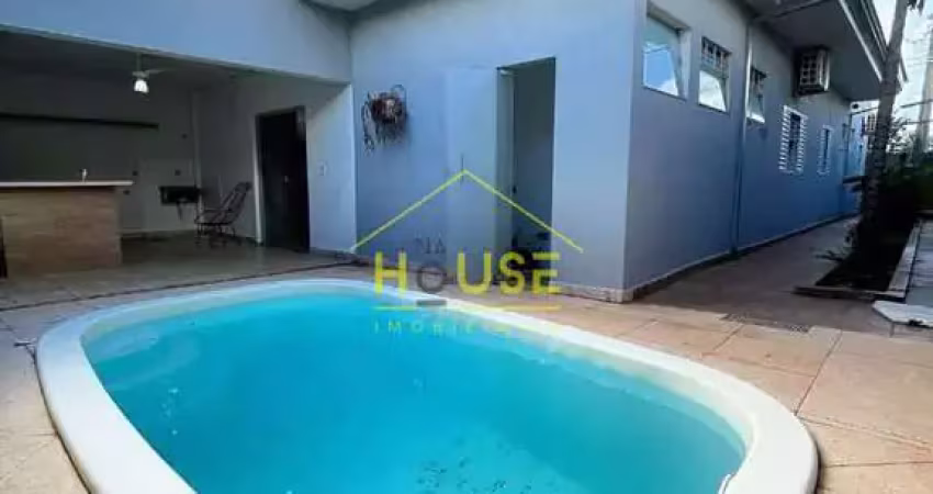 Casa à venda com  03 suíte e piscina á venda no  parque residencial do lago, votuporanga, sp