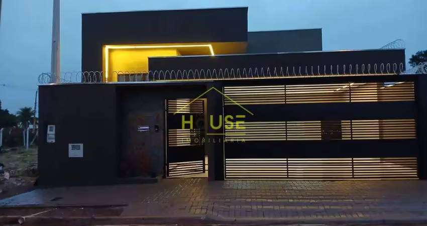 Casa à venda no set sul 2 – piscina com hidro e cascata, suíte master com cromoterapia e área gourm