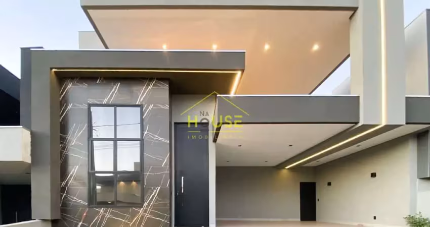 Casa à venda no condomínio maria júlia – suíte master com closet, hidro e piscina com cascata