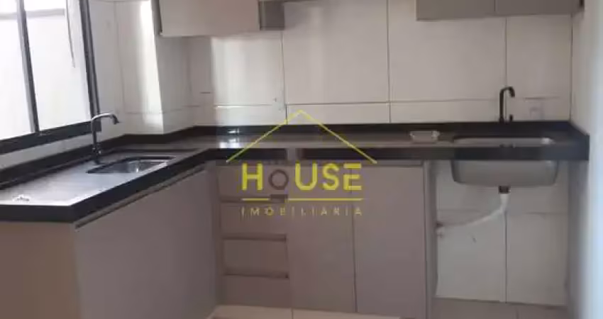 Kitnet para locação, 1 quarto, sala, cozinha semimobiliada, 1 banheiro, 1 vaga de garagem coberta,