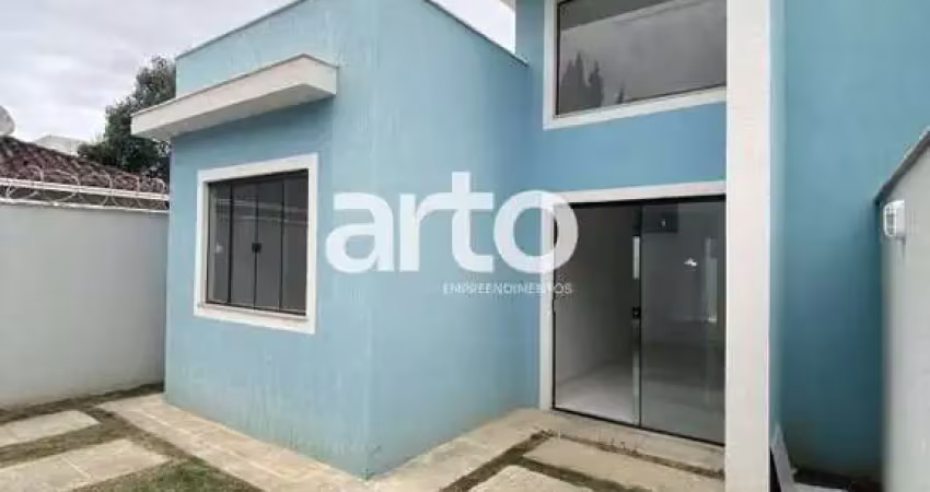 Casa para venda em rio das ostras, loteamento extensão do serramar, 2 dormitórios, 1 suíte, 2 banheiros, 3 vagas
