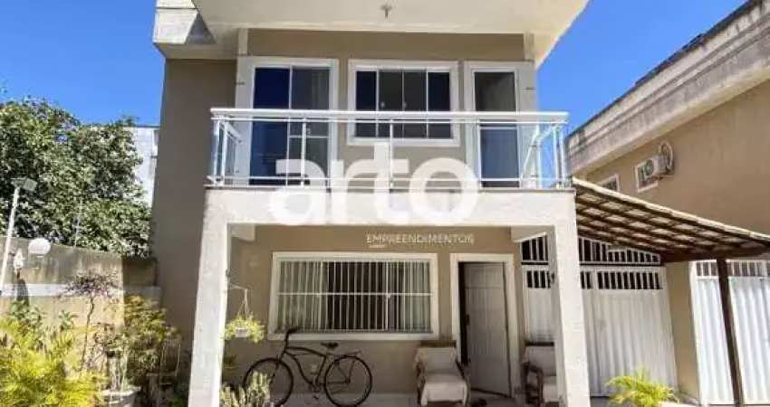 Casa para venda em rio das ostras, jardim mariléa, 3 dormitórios, 1 suíte, 3 banheiros, 1 vaga