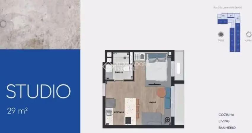 Apartamento com 1 quarto à venda na Rua São Josemaria Escriva, 585, Jardim do Salso, Porto Alegre