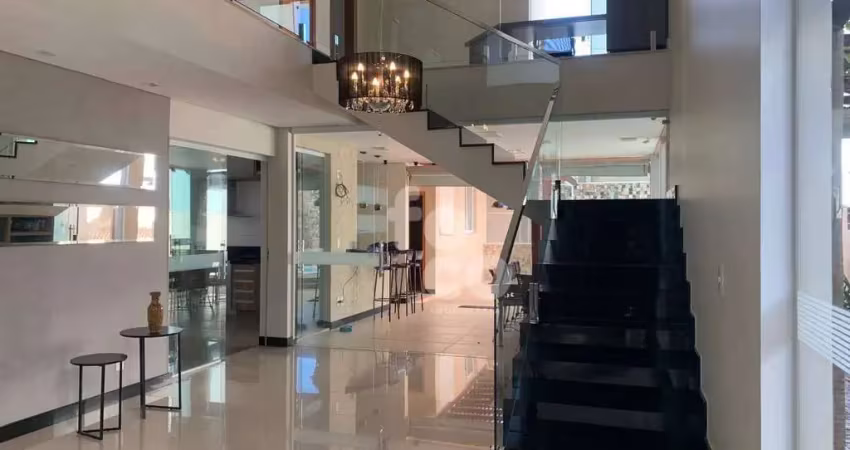 Sobrado com 3 dormitórios à venda, 260 m² por r$ 2.500.000 - condomínio paradiso ecológico - uberlândia/mg