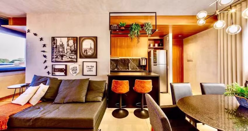 Apartamento com 2 dormitórios à venda, 62 m² por r$ 485.000,00 - tibery - uberlândia/mg