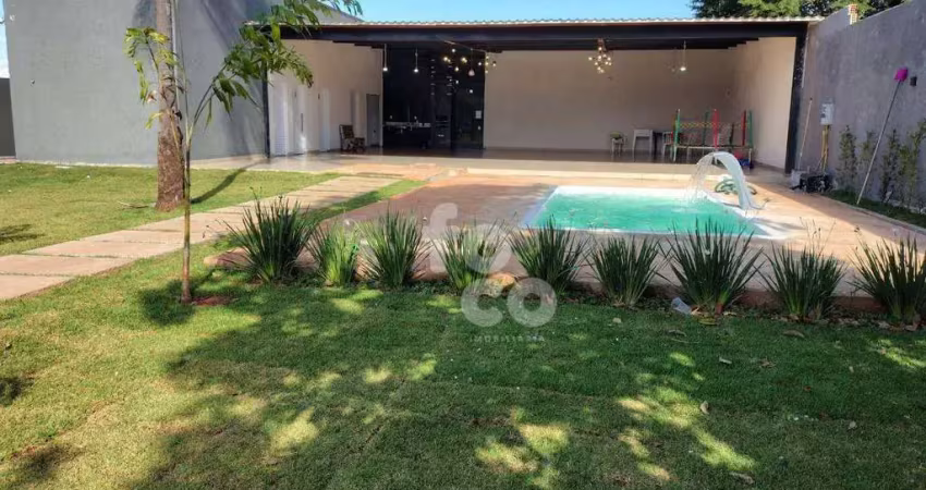 Chácara com 2 dormitórios à venda, 1000 m² por r$ 490.000,00 - morada nova - uberlândia/mg