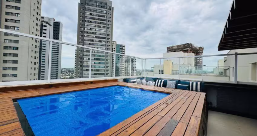 Cobertura com 3 dormitórios, 218 m² - venda por r$ 2.000.000,00 ou aluguel por r$ 12.500,00/mês - jardim karaíba - uberlândia/mg