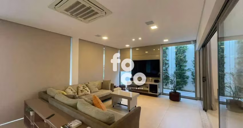 Sobrado com 3 dormitórios à venda, 392 m² por r$ 4.900.000,00 - condomínio villa dos ipês - uberlândia/mg