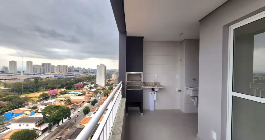 Apartamento novo 63m², 2 dormitórios com suíte no parque industrial