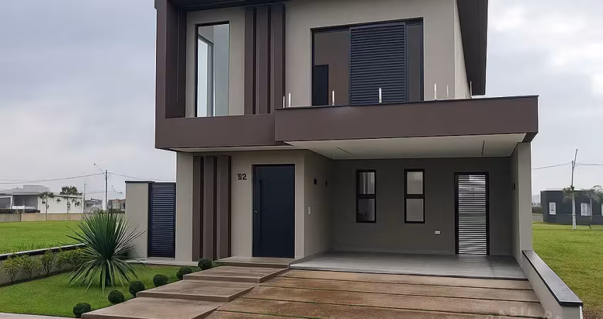 Sobrado de alto padrão no vereda dos campos com suite master e área gourmet