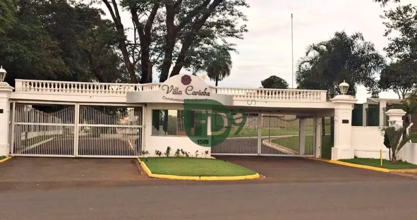 Terreno à venda, 300 m² por r$ 340.000,00 - condomínio villa carioba - americana/sp