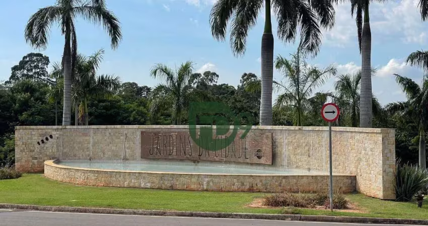 Terreno à venda, 1000 m² por r$ 1.400.000,00 - jardins da cidade - nova odessa/sp