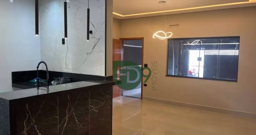 Casa com 3 dormitórios à venda, 125 m² por r$ 580.000,00 - cidade nova - santa bárbara d'oeste/sp
