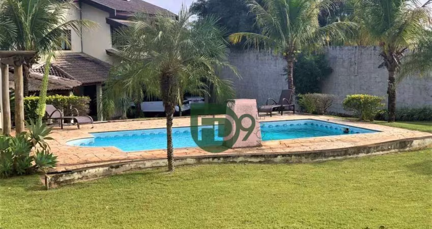 Chácara com 4 dormitórios à venda, 1414 m² por r$ 2.800.000,00 - chácara letônia - americana/sp