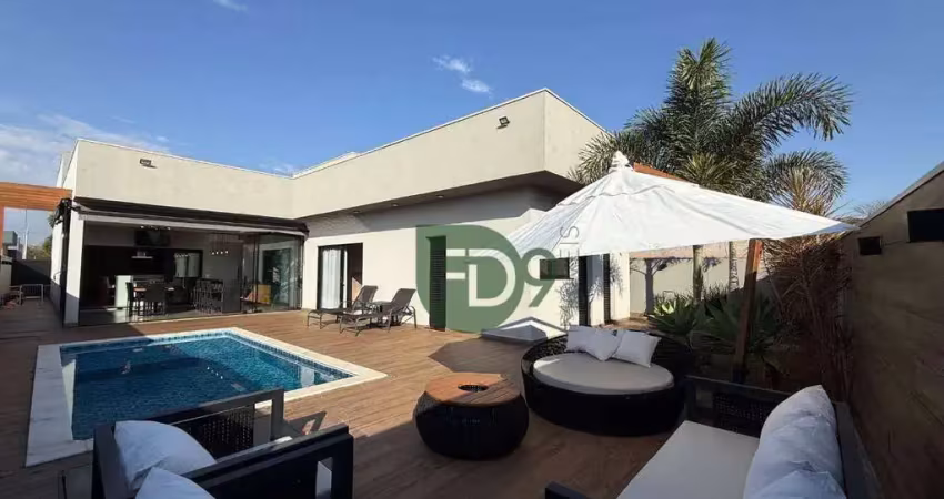 Casa com 3 dormitórios à venda, 248 m² por r$ 2.290.000,00 - parque fortaleza - nova odessa/sp
