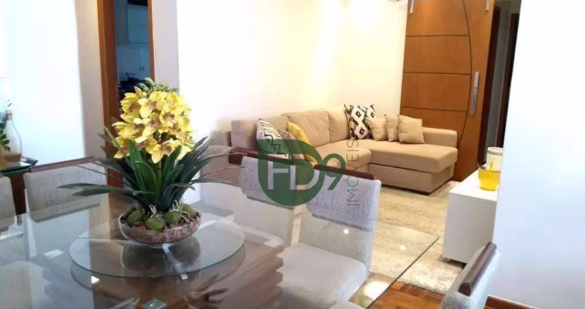 Apartamento com 3 dormitórios à venda, 110 m² por r$ 530.000,00 - chácara machadinho ii - americana/sp