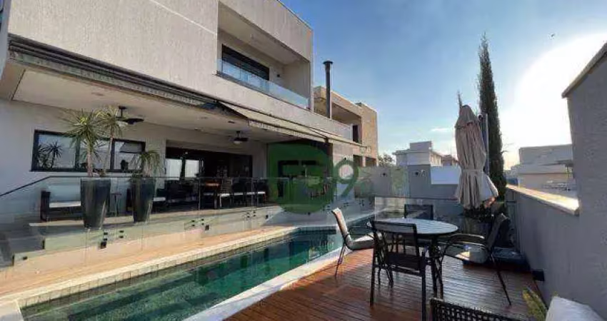 Casa com 4 dormitórios à venda, 391 m² por r$ 3.950.000,00 - loteamento residencial jardim villagio - americana/sp