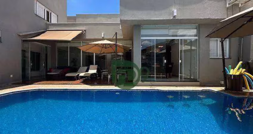 Casa com 3 dormitórios à venda, 316 m² por r$ 2.400.000,00 - condomínio terras do imperador - americana/sp