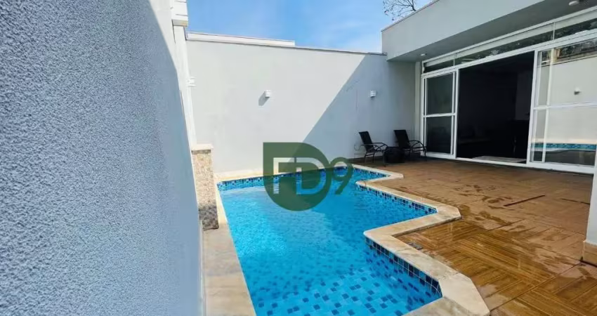 Casa com 4 dormitórios à venda, 208 m² por r$ 1.580.000,00 - condomínio villa carioba - americana/sp