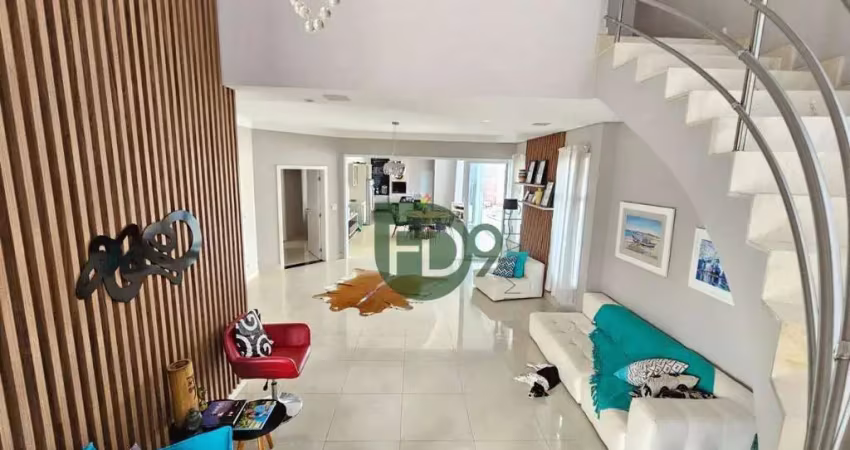 Casa com 3 dormitórios à venda, 300 m² por r$ 3.500.000,00 - condomínio terras do imperador - americana/sp
