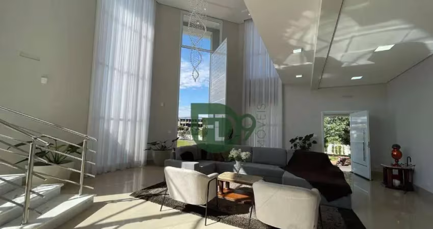 Casa com 4 dormitórios, condomínio residencial jardim dos ipês amarelos - americana/sp