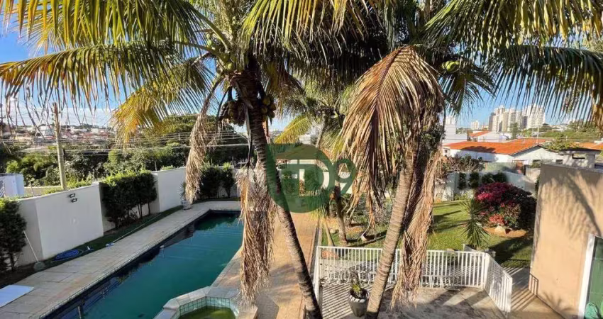 Casa com 4 dormitórios, 519 m² - venda por r$ 1.800.000,00 ou aluguel por r$ 12.300,00/mês - chácara rodrigues - americana/sp