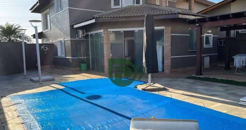 Casa com 3 dormitórios - condomínio terras do imperador - americana/sp.