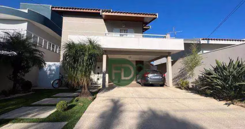 Casa com 3 dormitórios, 223 m² - venda por r$ 1.540.000 ou aluguel por r$ 7.000/mês - condomínio residencial jardim primavera - nova odessa/sp