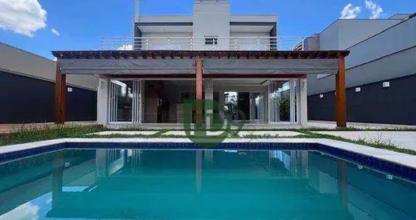 Casa com 3 dormitórios, 310 m² - venda por r$ 2.490.000 ou aluguel por r$ 11.000/mês - condomínio phillipson park - americana/sp