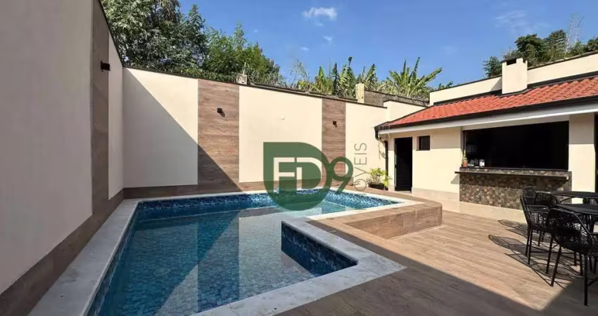 Casa com 4 dormitórios à venda, 250 m² por r$ 1.900.000,00 - condomínio villa carioba - americana/sp